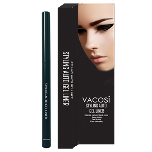 Chì Vặn Kẻ Mắt Vacosi - Styling Auto Gel Liner (Dạng Gel) (Black) EL01