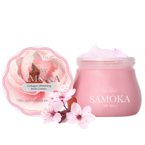 Kem Dưỡng Trắng Da Toàn Thân Samoka - Collagen Whitening Body Cream