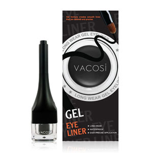 Gel kẻ Viền Mắt Vacosi - Gel Eyeliner Vacosi Natural Studio (Black) EL04
