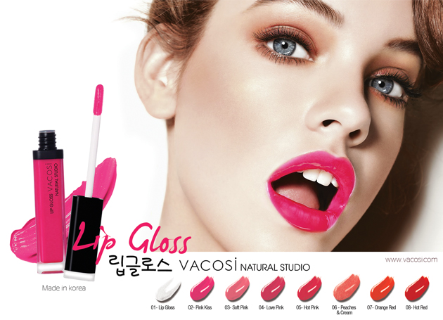 SON BÓNG VACOSI - LIP GLOSS NATURAL STUDIO